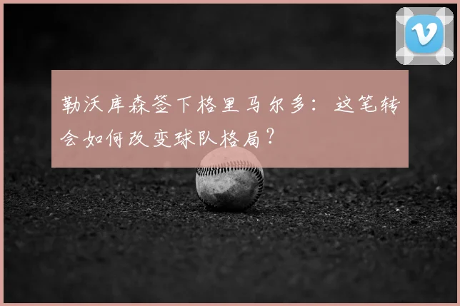 勒沃库森签下格里马尔多：这笔转会如何改变球队格局？